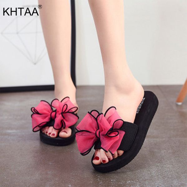 women summer bowtie slippers outdoor female slides elegant non-slip platform flats ladies casual beach shoes 2020 new, Black
women summer bowtie slippers outdoor female slides elegant non-slip platform flats ladies casual beach shoes 2020 new, Black