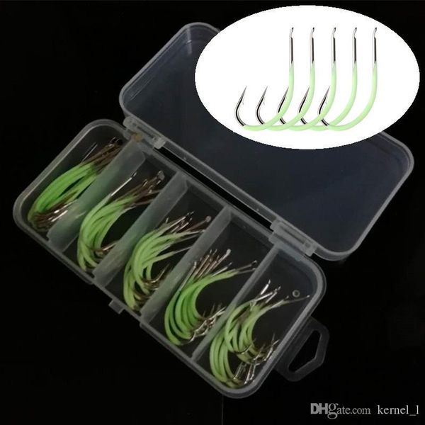 50pcs 1box 20#-28# luminous hook high carbon steel barbed hooks fishing hooks fishhooks carp fishing pesca accessories
50pcs 1box 20#-28# luminous hook high carbon steel barbed hooks fishing hooks fishhooks carp fishing pesca accessories