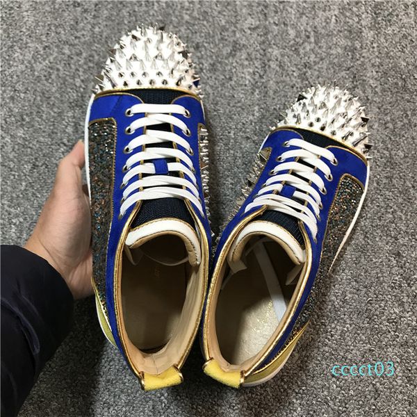 designer shoes man women red bottoms spike flat no limit sneakers fashion italy dress shoes size 35-46 ct03, Black
designer shoes man women red bottoms spike flat no limit sneakers fashion italy dress shoes size 35-46 ct03, Black