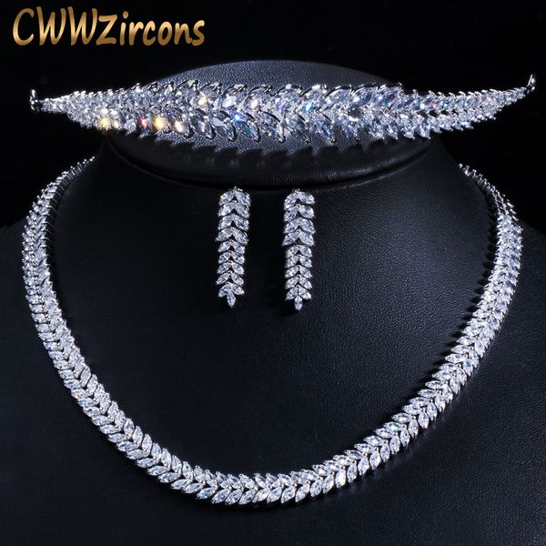 cwwzircons блестящая маркиза cut кубического циркония bridal ожерелье серьги и тиара ювелирные изделия наборы для свадебные аксессуары для в, Slivery;golden
cwwzircons блестящая маркиза cut кубического циркония bridal ожерелье серьги и тиара ювелирные изделия наборы для свадебные аксессуары для в, Slivery;golden