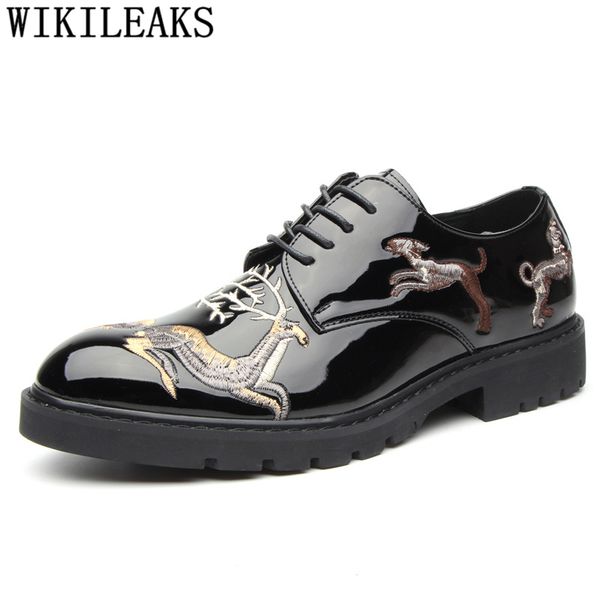 elegant shoes men formal coiffeur wedding shoes men dress patent leather business oxford leather chaussure homme bona, Black
elegant shoes men formal coiffeur wedding shoes men dress patent leather business oxford leather chaussure homme bona, Black