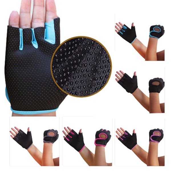 new outdoor gym fitness bicycle breathable sports non-slip half finger gloves, Black
new outdoor gym fitness bicycle breathable sports non-slip half finger gloves, Black