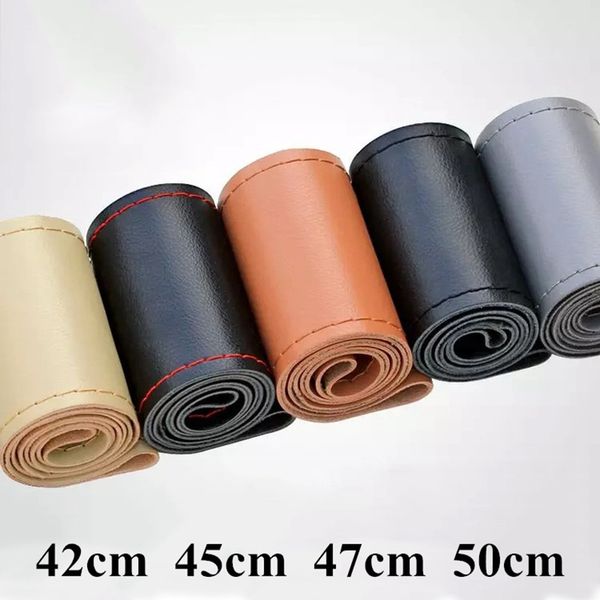 diy braid on steering-wheel car steering wheel cover with needles and thread soft artificial leather diameter 42 45 47 50cm
diy braid on steering-wheel car steering wheel cover with needles and thread soft artificial leather diameter 42 45 47 50cm