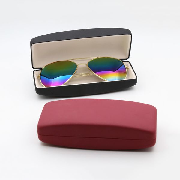 mllse new brand women men sunglasses boxes retro nubuck hard flip leather portable glasses cases, Silver
mllse new brand women men sunglasses boxes retro nubuck hard flip leather portable glasses cases, Silver
