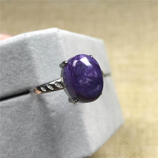 12x9mm natural purple charoite ring jewelry woman lady man crystal oval beads love silver gemstone adjustable ring, Golden;silver
12x9mm natural purple charoite ring jewelry woman lady man crystal oval beads love silver gemstone adjustable ring, Golden;silver