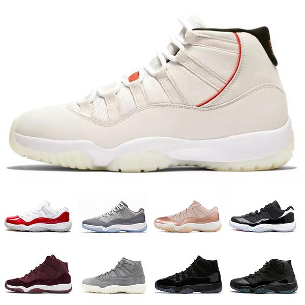 Men Basketball Shoes Concord High 11s Platinum Tint Cap and Gown Gym Red Bred Barons Space Jams 11 Mens Sports Designer Trainers Sneakers
Men Basketball Shoes Concord High 11s Platinum Tint Cap and Gown Gym Red Bred Barons Space Jams 11 Mens Sports Designer Trainers Sneakers