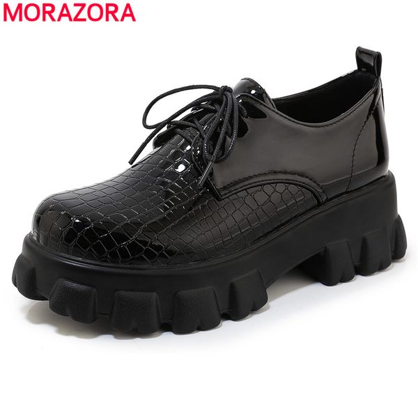 morazora plus size 33-46 new spring casual platform shoes woman lace up ladies shoes square high heels women pumps, Black
morazora plus size 33-46 new spring casual platform shoes woman lace up ladies shoes square high heels women pumps, Black