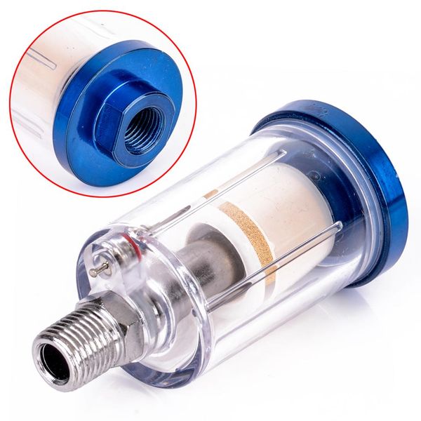 new 1/4'' spray gun air line mini filter water trap clear painting moisture tool mini spray gun air filter
new 1/4'' spray gun air line mini filter water trap clear painting moisture tool mini spray gun air filter