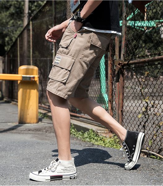 camouflage big pockets mens shorts loose youth knee length shorts summer casual sell man clothing, White;black
camouflage big pockets mens shorts loose youth knee length shorts summer casual sell man clothing, White;black