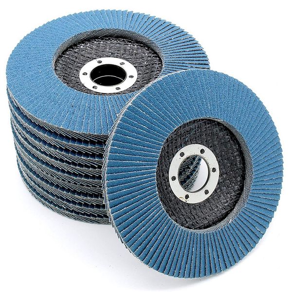 10pcs flap discs fan discs sanding sheets abrasive flap grit 80 abrasive mop for angle grinder (115mm
10pcs flap discs fan discs sanding sheets abrasive flap grit 80 abrasive mop for angle grinder (115mm