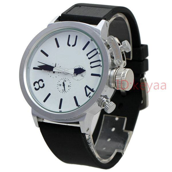 2019 silver Case Luxury Mens watch Sports 50mm Big Boat Silver Rubber Classic Automatic movement Mechanical U designer Watches wristwatches
2019 silver Case Luxury Mens watch Sports 50mm Big Boat Silver Rubber Classic Automatic movement Mechanical U designer Watches wristwatches