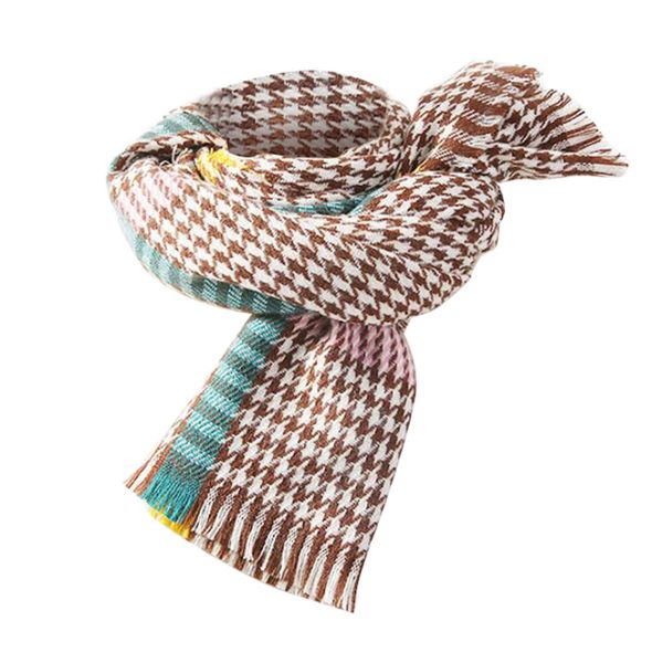 women's plaid scarf warm thickening trend wild knitted scarf shawl cape bufanda mujer echarpe femme hiver
women's plaid scarf warm thickening trend wild knitted scarf shawl cape bufanda mujer echarpe femme hiver