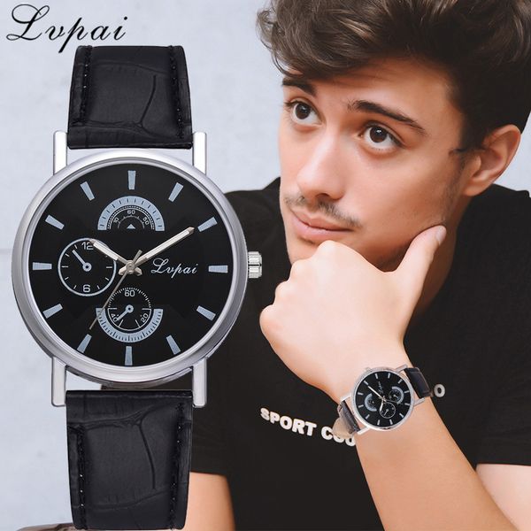 2019 montre homme lvpai fashion casual watches men quartz leather band watch analog wristwatches business saat relogio masculino, Slivery;brown
2019 montre homme lvpai fashion casual watches men quartz leather band watch analog wristwatches business saat relogio masculino, Slivery;brown