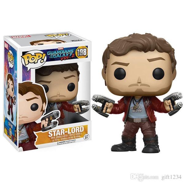 adorable adorable funko pop guardians of the galaxy star-lord vinyl action figure with box #198toy gift doll ing
adorable adorable funko pop guardians of the galaxy star-lord vinyl action figure with box #198toy gift doll ing