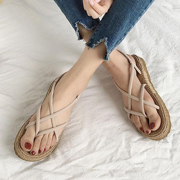 women summer fashion sandals outdoor large size woven flat sandals non-slip beach ladies plus size summer shoes #, Black
women summer fashion sandals outdoor large size woven flat sandals non-slip beach ladies plus size summer shoes #, Black