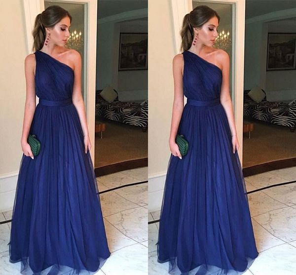 blue elegant pleats one shoulder prom dresses long empire formal evening gowns with ribbon ruched floor length girls pageant dress cheap, Black
blue elegant pleats one shoulder prom dresses long empire formal evening gowns with ribbon ruched floor length girls pageant dress cheap, Black