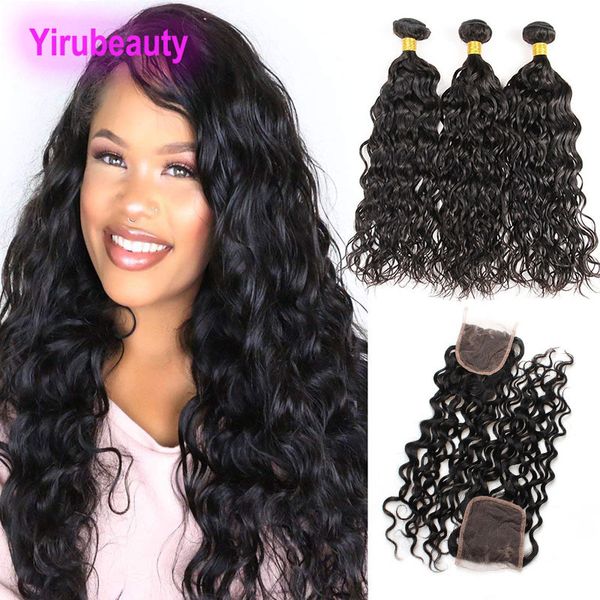 malaysian virgin hair bundles with 4x4 lace closure water wave bundles with closure middle three 4 pieces/lot natural color water wave, Black;brown
malaysian virgin hair bundles with 4x4 lace closure water wave bundles with closure middle three 4 pieces/lot natural color water wave, Black;brown