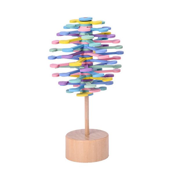 vibrating sound with solid wood rotating lollipop fischer series creative ornaments decompression toy decompression
vibrating sound with solid wood rotating lollipop fischer series creative ornaments decompression toy decompression