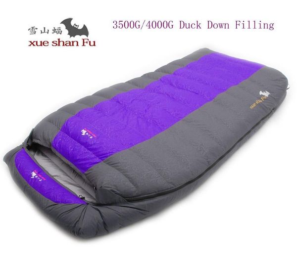 wholesale- double person 3500g 4000g duck down filling comfortable camping sleeping bag
wholesale- double person 3500g 4000g duck down filling comfortable camping sleeping bag