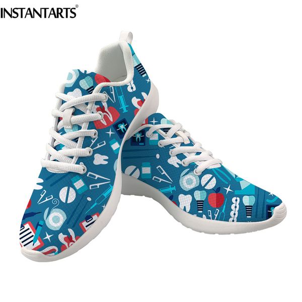 instantarts cartoon dentista design nurse sneakers female ladies casual spring summer flat shoes breathable mesh zapatos mujer, Black
instantarts cartoon dentista design nurse sneakers female ladies casual spring summer flat shoes breathable mesh zapatos mujer, Black