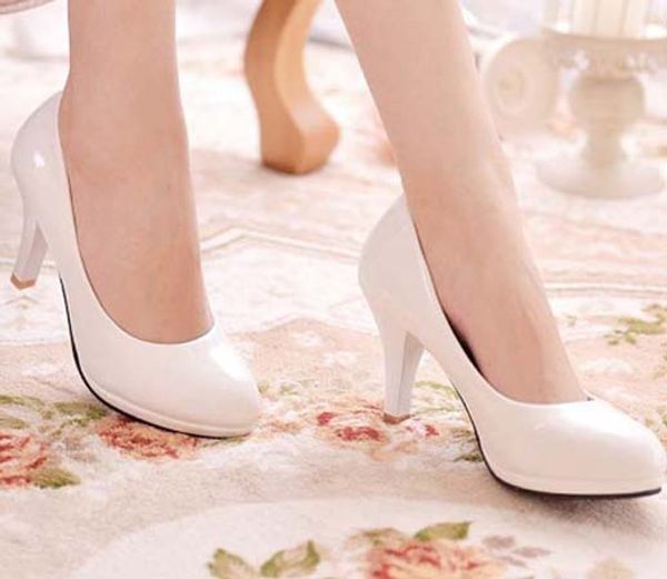 dress shoes call back pump new women shoes high heels chaussures fashion women dress shoes high-grade patent leather shoe09 p27, Black
dress shoes call back pump new women shoes high heels chaussures fashion women dress shoes high-grade patent leather shoe09 p27, Black