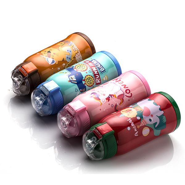 double wall insulated vacuum flask thermal stainless steel insulated sippy cup for kids cute gift packaging with silicone straw
double wall insulated vacuum flask thermal stainless steel insulated sippy cup for kids cute gift packaging with silicone straw