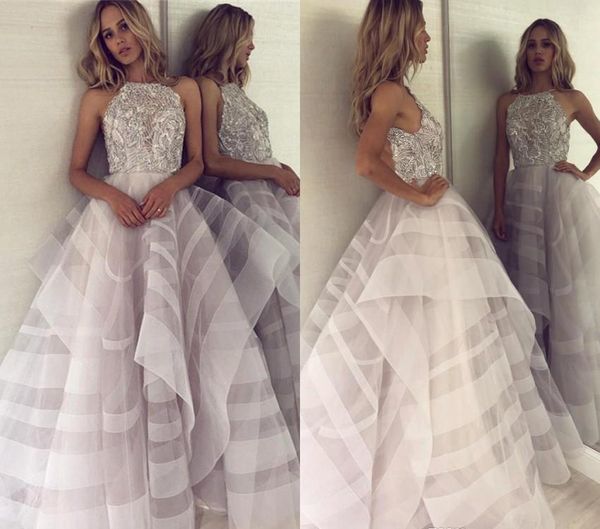 a line halter neck prom dresses 2019 appliques open back holidays graduation wear evening party gowns custom made plus size, Black
a line halter neck prom dresses 2019 appliques open back holidays graduation wear evening party gowns custom made plus size, Black