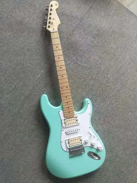 new fdst-1097 light green color solid body maple fretboard 22 frets chrome hardware st electric guitar, ing
new fdst-1097 light green color solid body maple fretboard 22 frets chrome hardware st electric guitar, ing