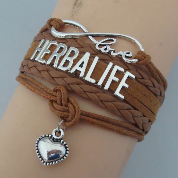 fashion infinity love herbalife bracelet heart charm bracelets handmade leather chain bangles jewelry gifts for women, Golden;silver
fashion infinity love herbalife bracelet heart charm bracelets handmade leather chain bangles jewelry gifts for women, Golden;silver