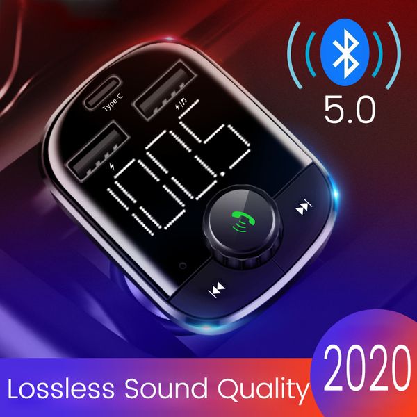 jinsertas 2020 car mp3 player fm transmitter bluetooth 5.0 modulator adapter type-c ports wireless handsfree
jinsertas 2020 car mp3 player fm transmitter bluetooth 5.0 modulator adapter type-c ports wireless handsfree