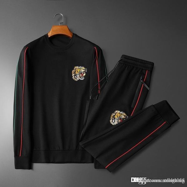 new tiger head embroidery designer tracksuit casual luxury sportswear track suits black jogging sets sweat suits mens designer tracksuit, Gray
new tiger head embroidery designer tracksuit casual luxury sportswear track suits black jogging sets sweat suits mens designer tracksuit, Gray