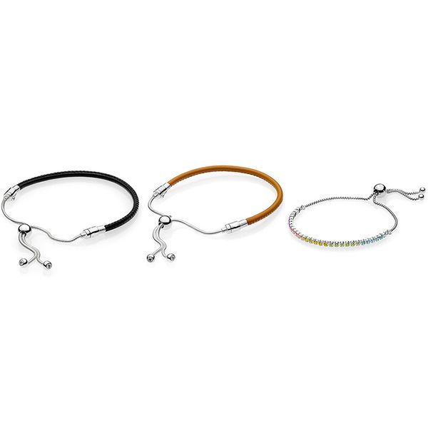 3 style new 925 sterling silver black brown classic colored crystal bracelets for women diy charms jewelry, Golden;silver
3 style new 925 sterling silver black brown classic colored crystal bracelets for women diy charms jewelry, Golden;silver