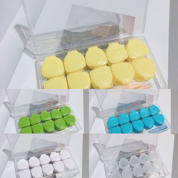 five-pair multi-color case case myopia glasses lenses matching contact myopia glasses box press large capacity contact lenses box, Blue
five-pair multi-color case case myopia glasses lenses matching contact myopia glasses box press large capacity contact lenses box, Blue