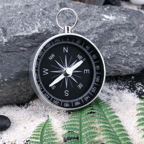portable aluminum emergency compass outdoor survival compass tool g44-2