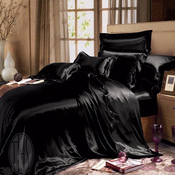bedding sets 100% pure satin silk set,home textile king size bed set,bedclothes,duvet cover flat sheet pillowcases wholesale 55
bedding sets 100% pure satin silk set,home textile king size bed set,bedclothes,duvet cover flat sheet pillowcases wholesale 55