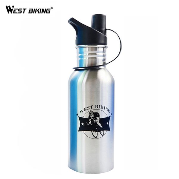 west biking bicycle bottle 600ml stainless steel leak-proof drinkware kettle cycling road mtb bikes nozzle bicycle water bottle
west biking bicycle bottle 600ml stainless steel leak-proof drinkware kettle cycling road mtb bikes nozzle bicycle water bottle