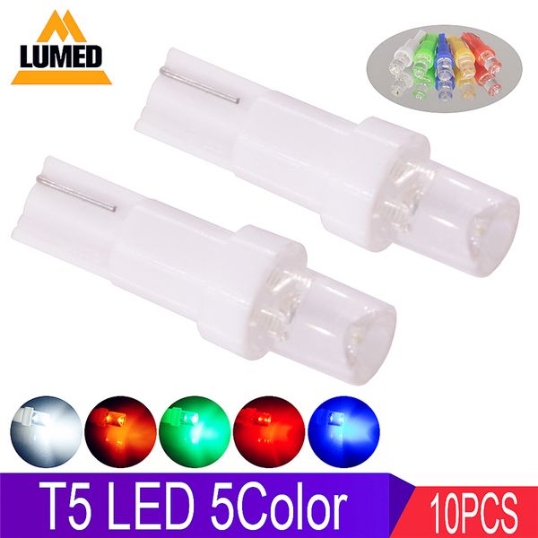 10x t5 led car leds interior lamp dashboard gauge instrument auto side wedge light bulb 12v
10x t5 led car leds interior lamp dashboard gauge instrument auto side wedge light bulb 12v