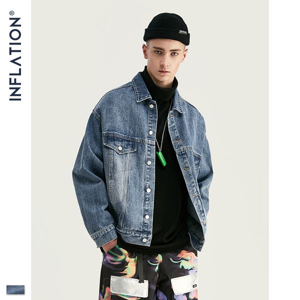 inf men's wear spring 2020 new european and american fashion brand solid wash loose lapel men's denim jacket ing, Black;brown
inf men's wear spring 2020 new european and american fashion brand solid wash loose lapel men's denim jacket ing, Black;brown