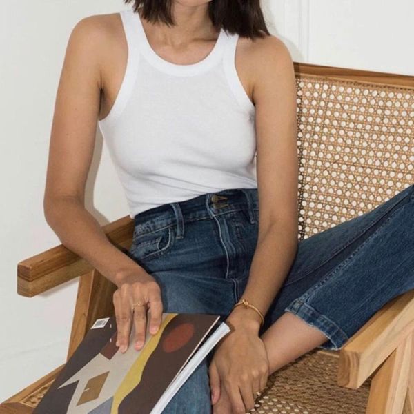 2020 spring summer women vest simple elasitc ladies sleeveless sling tank wild stylish camis white/black/gray
2020 spring summer women vest simple elasitc ladies sleeveless sling tank wild stylish camis white/black/gray