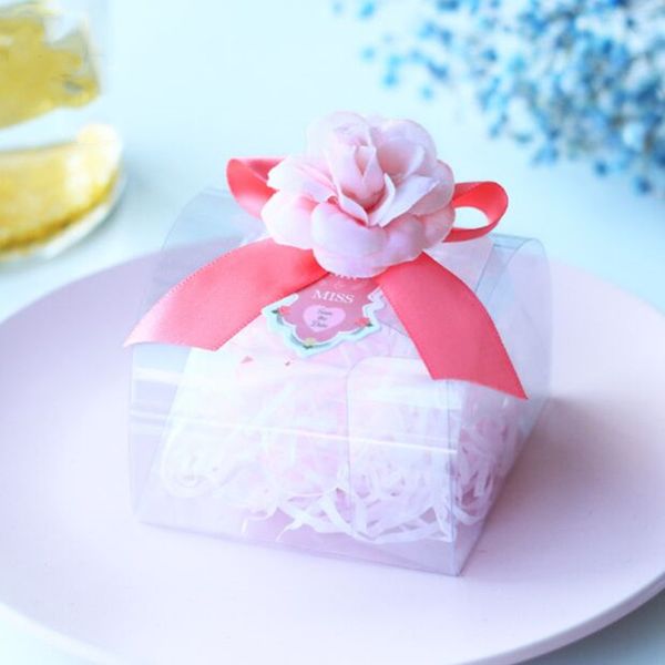 6x6x4.5cm/8x8x5cm fashion diy 10pcs two size with wedding candy clear pvc box flower with ribbon for chocolate box for party
6x6x4.5cm/8x8x5cm fashion diy 10pcs two size with wedding candy clear pvc box flower with ribbon for chocolate box for party