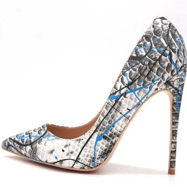 casual designer lady fashion factory wholesale grey handwriting python snake pointed toe 120mm high heel autumn shoes plus size, Black
casual designer lady fashion factory wholesale grey handwriting python snake pointed toe 120mm high heel autumn shoes plus size, Black