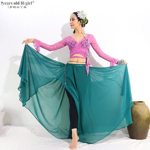 2019 dancewear belly dancing clothes long slit skirts full circle professional belly dance chiffon skirt 300 degrees exx01, Black;red
2019 dancewear belly dancing clothes long slit skirts full circle professional belly dance chiffon skirt 300 degrees exx01, Black;red