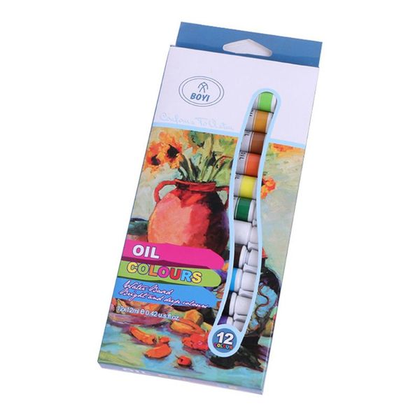 12ml 12 colors professional acrylic paints set hand painted watercolor drawing painting pigment artist
12ml 12 colors professional acrylic paints set hand painted watercolor drawing painting pigment artist