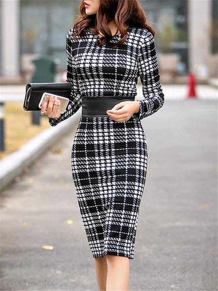 women's office dress office lady plaid bodycon dress long sleeve work business midi dress women 5xl plus size women dresses, Black;gray
women's office dress office lady plaid bodycon dress long sleeve work business midi dress women 5xl plus size women dresses, Black;gray