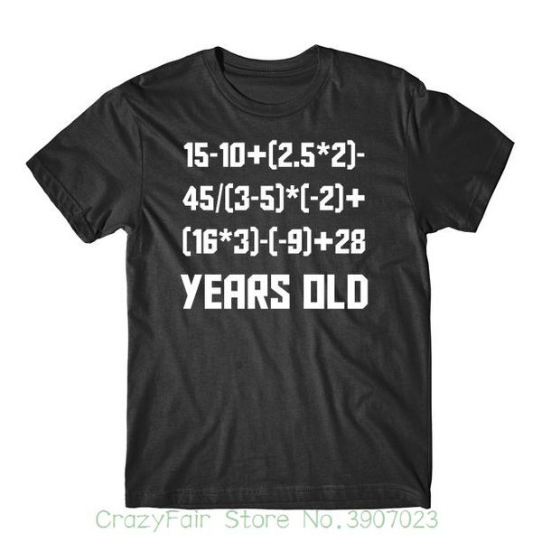 50 years old algebra equation funny 50th birthday math t-shirt anime t-shirt anime clothing plus size, White;black
50 years old algebra equation funny 50th birthday math t-shirt anime t-shirt anime clothing plus size, White;black