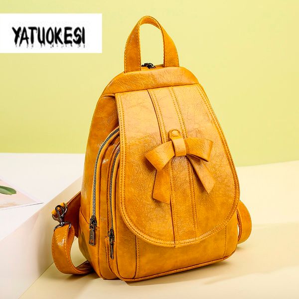 yatuokesi 2020 women's backpack 3 use multifunctional backpack bow pu leather student school bag mochilas mujer
yatuokesi 2020 women's backpack 3 use multifunctional backpack bow pu leather student school bag mochilas mujer