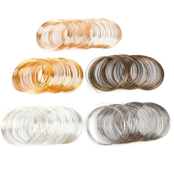 100pcs 6cm steel wire bracelet gold sliver ancient bronze plated charm for men women wholesale jewelry gift, Black
100pcs 6cm steel wire bracelet gold sliver ancient bronze plated charm for men women wholesale jewelry gift, Black