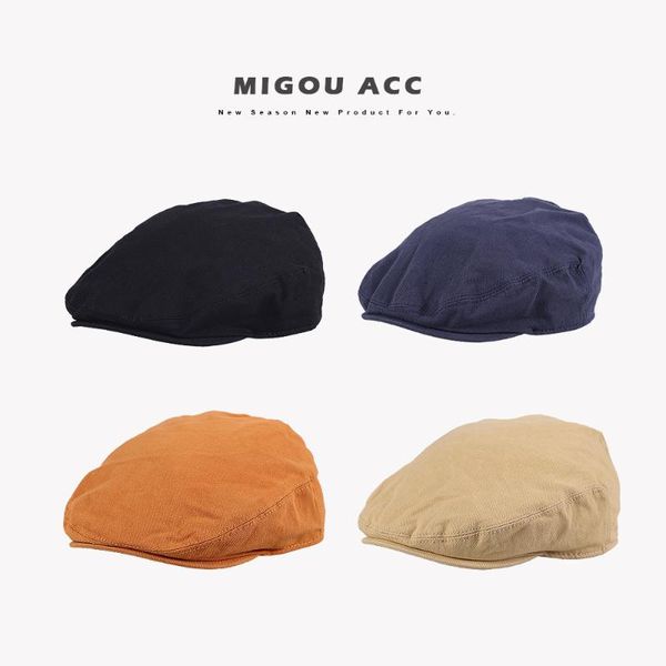 men newsboy hat flat cap spring summer berets british western style advanced flat ivy cap gatsby classic vintage beret, Blue;gray
men newsboy hat flat cap spring summer berets british western style advanced flat ivy cap gatsby classic vintage beret, Blue;gray