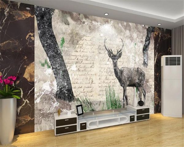 custom 3d animal wallpaper nordic 3d three-dimensional pastoral deer background wall decoration painting hd decorative beautiful wallpaper
custom 3d animal wallpaper nordic 3d three-dimensional pastoral deer background wall decoration painting hd decorative beautiful wallpaper