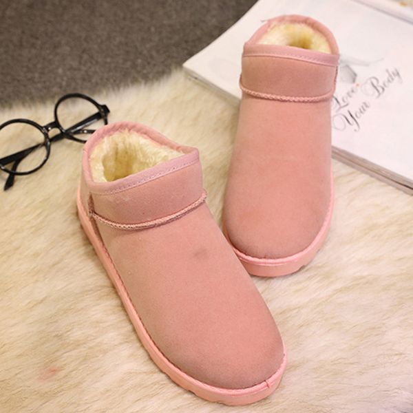 women winter flat heel shoes round toe warm cotton snow shoes flats non-slip plush linning loafers flats fur inside keep warm, Black
women winter flat heel shoes round toe warm cotton snow shoes flats non-slip plush linning loafers flats fur inside keep warm, Black